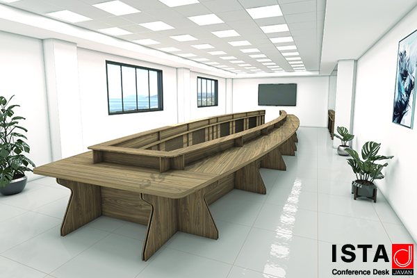 Static conference table